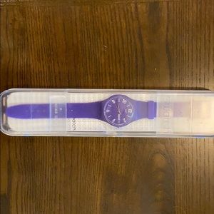 Purple Swatch Watch